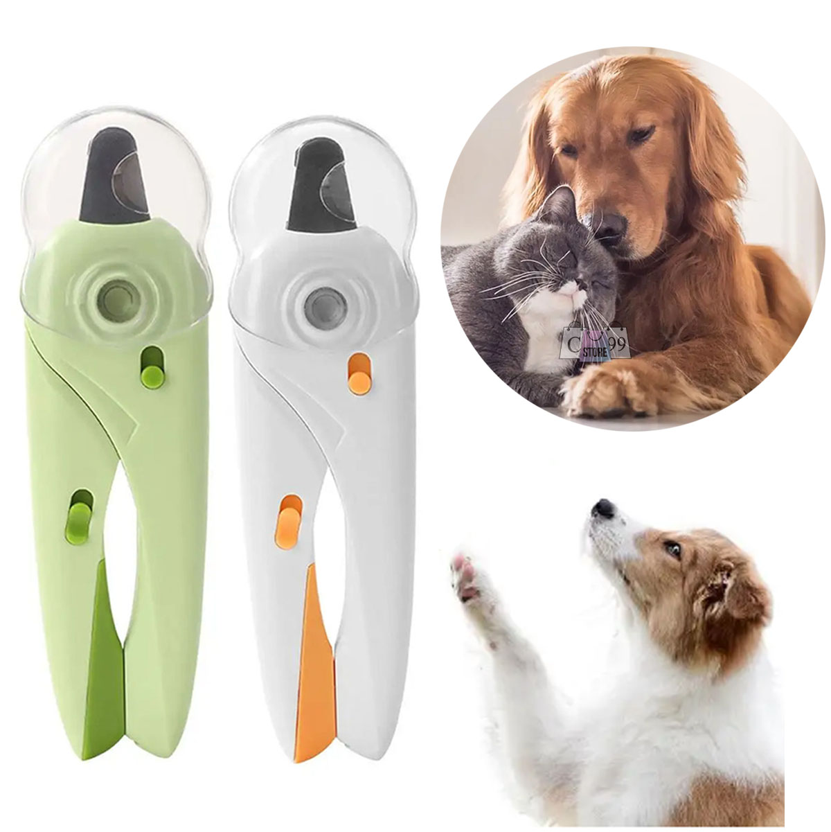 Miniatura 4 de Cortaúñas con luz Led  Perros y Gatos